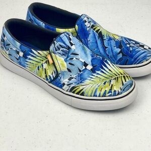 Nike Slip On Court Royale AC Print Casual Shoes Royal SZ 8.5